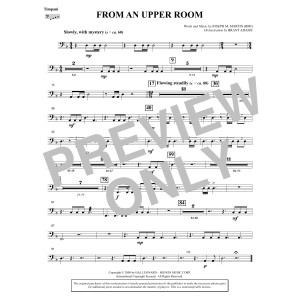 From An Upper Room (from Lenten Sketches) - Timpani