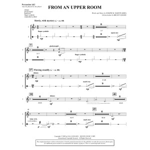 From An Upper Room (from Lenten Sketches) - Percussion