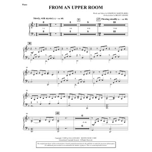 From An Upper Room (from Lenten Sketches) - Piano