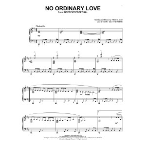 No Ordinary Love