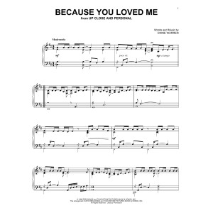 Because You Loved Me