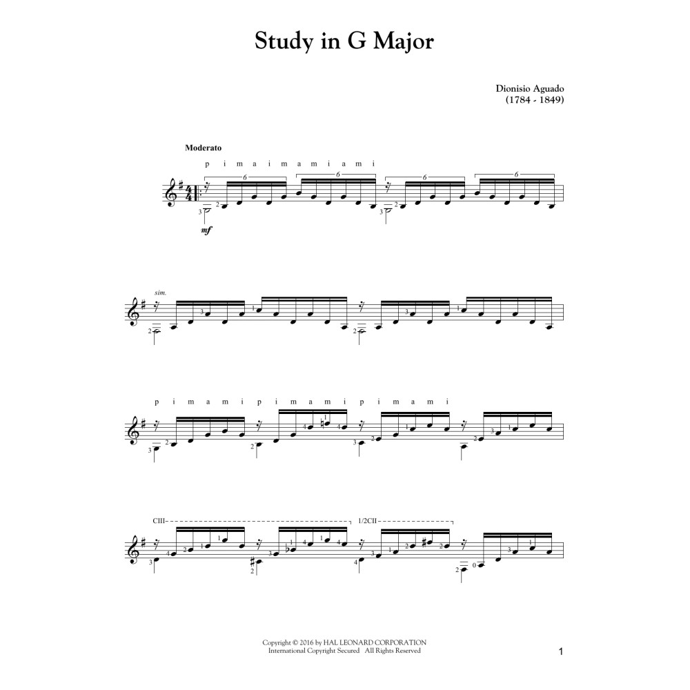 Study In G Major