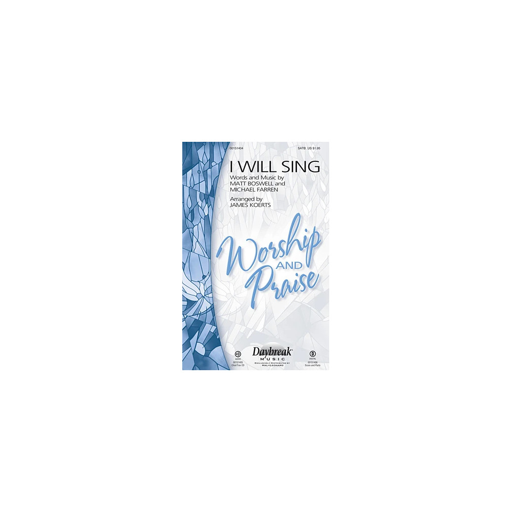 I Will Sing - Electric Bass