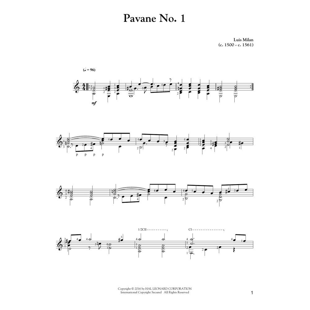 Pavane No. 1