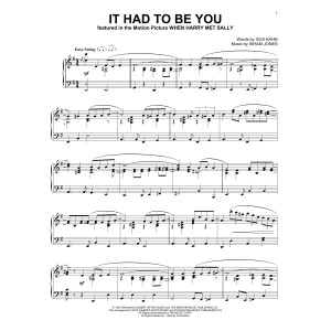It Had To Be You