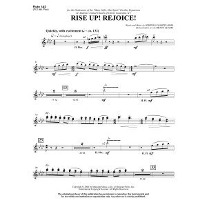 Rise Up! Rejoice! (from Footprints In The Sand) - Flute 1,2 & Piccolo