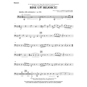 Rise Up! Rejoice! (from Footprints In The Sand) - Bassoon