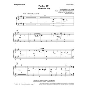 Psalm 121 (A Psalm For Help) - Keyboard String Reduction