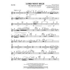 Lord Most High - Flute