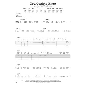 You Oughta Know
