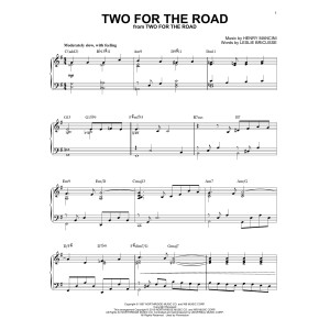 Two For The Road [Jazz version] (arr. Brent Edstrom)