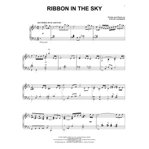 Ribbon In The Sky [Jazz version]