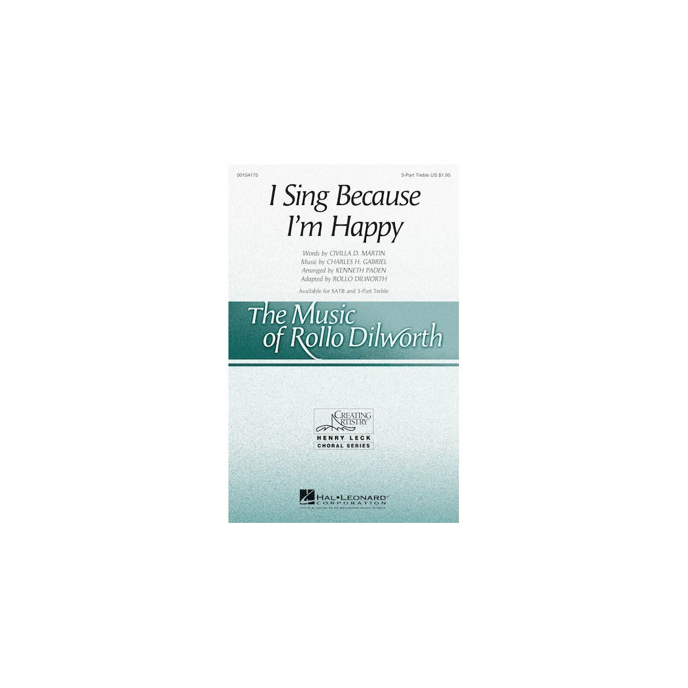I Sing Because I'm Happy