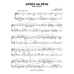 Apres un reve (arr. Lee Evans)
