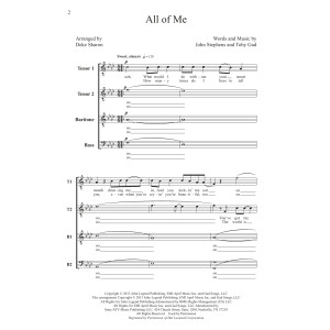 All Of Me (arr. Deke Sharon)