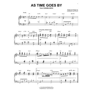 As Time Goes By [Jazz version] (arr. Brent Edstrom)