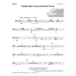 Sunday Has Come and Jesus Lives! - Timpani