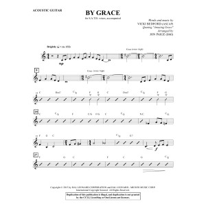 By Grace - Mandolin