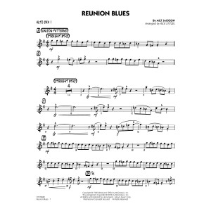 Reunion Blues - Alto Sax 1