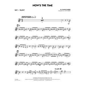 Now's the Time - Part 1 - Bb Trumpet