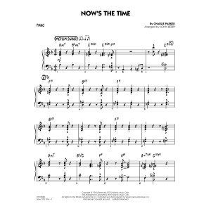 Now's the Time - Piano