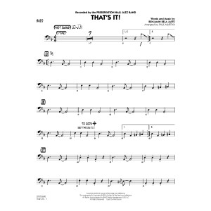 That's It! - Bass