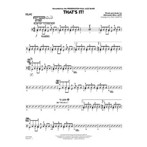 That's It! - Drums