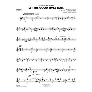 Let the Good Times Roll - Alto Sax 1