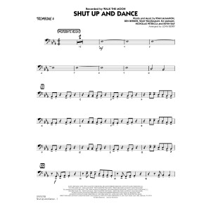 Shut Up and Dance - Trombone 4
