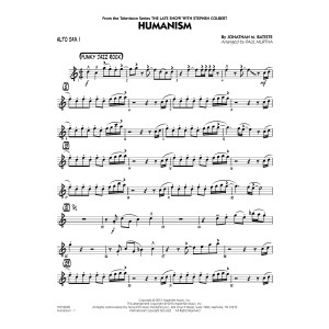 Humanism - Alto Sax 1