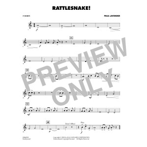 Rattlesnake! - F Horn