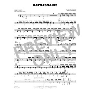 Rattlesnake! - Percussion 1