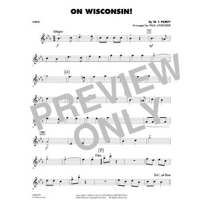 On Wisconsin! - Oboe
