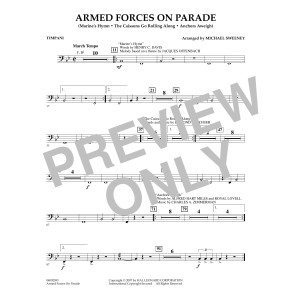 Armed Forces on Parade - Timpani
