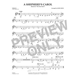 A Shepherd's Carol - Violin 3 (Viola T.C.)