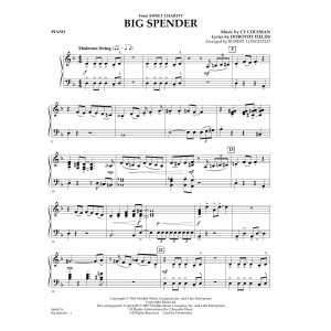 Cy Coleman: Big Spender (Sweet Charity) - Percussion