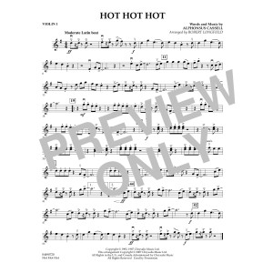 Hot Hot Hot - Violin 1