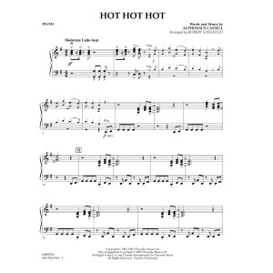 Hot Hot Hot - Piano
