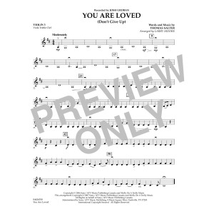 You Are Loved (Don't Give Up) - Violin 3 (Viola Treble Clef)