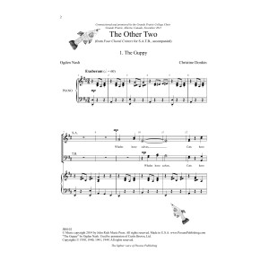 Four Choral Critters - The Other Two