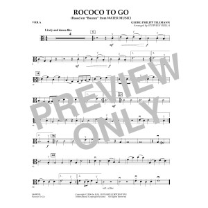 Rococo to Go - Viola