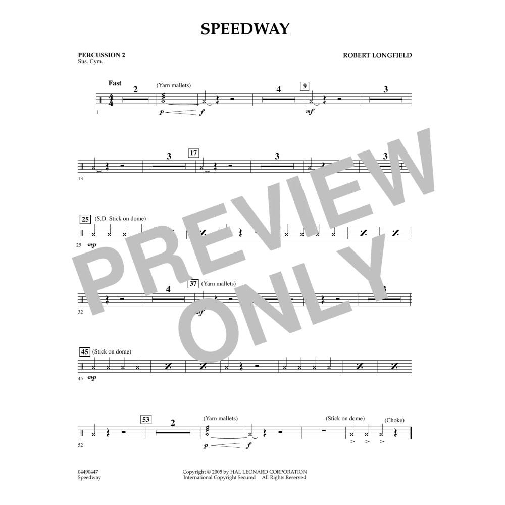 Speedway - Piano