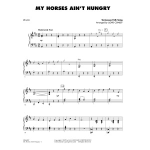 My Horses Ain't Hungry - Percussion