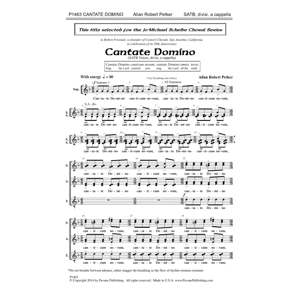 Cantate Domino