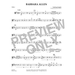 Barbara Allen - Viola