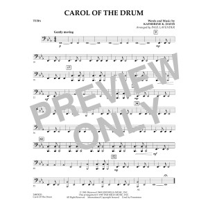 Carol of the Drum - Tuba