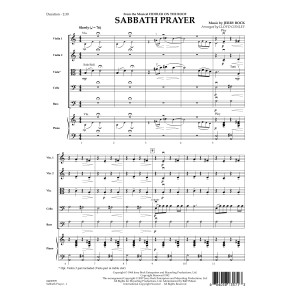 Sabbath Prayer - Full Score