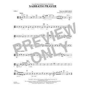 Sabbath Prayer - Viola