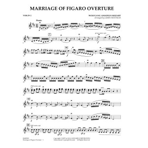 Overture to Marriage of Figaro - Violin 2