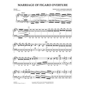 Overture to Marriage of Figaro - Piano